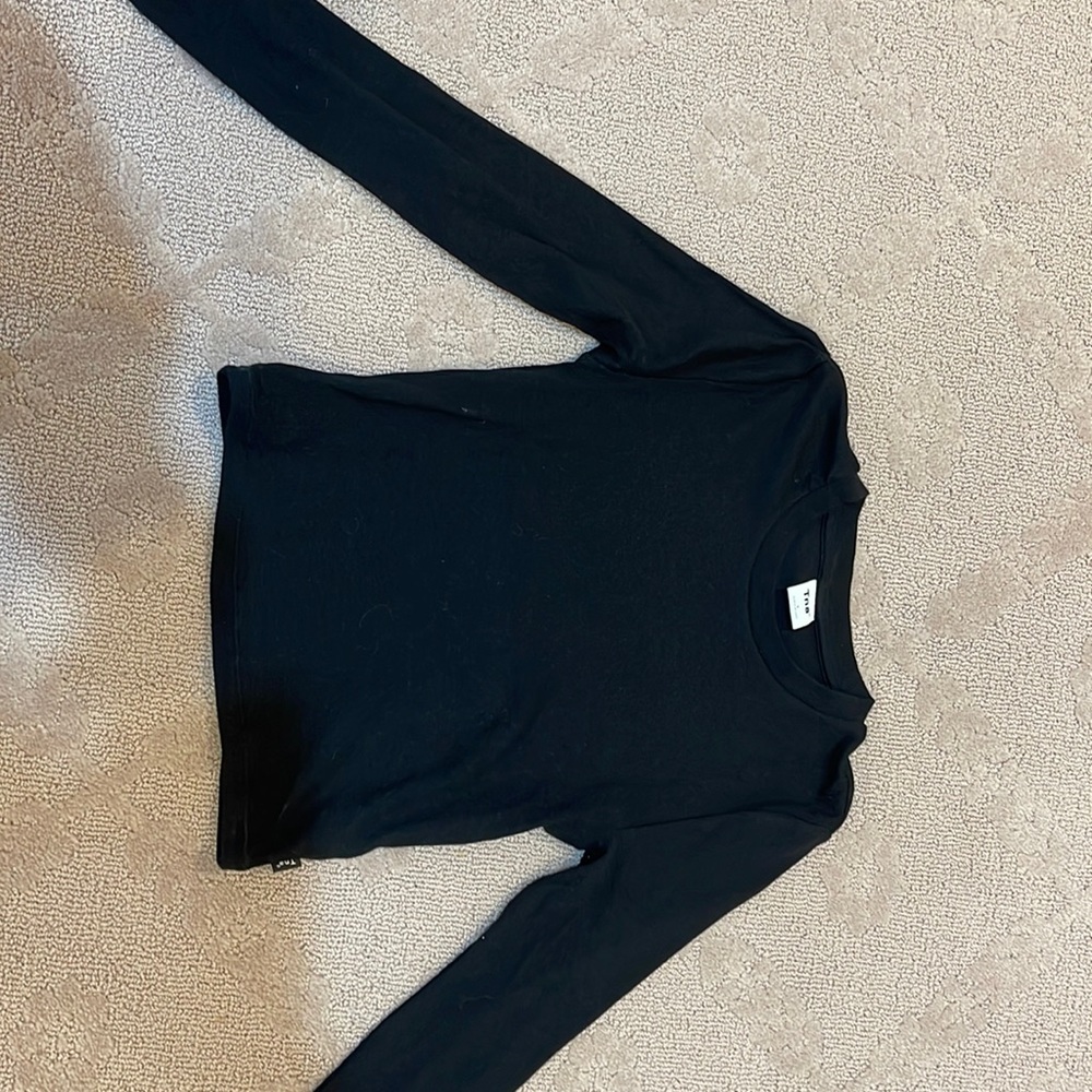 TNA black long sleeve shirt